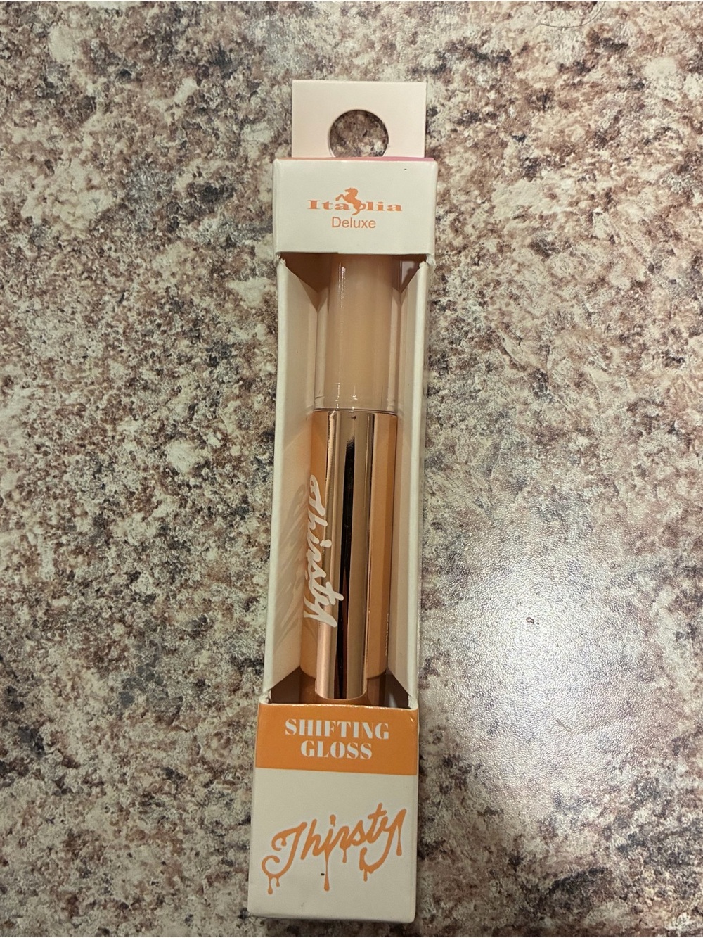 Thirsty Shifting Gloss Hydrating Lip Gloss - Nude Peach
